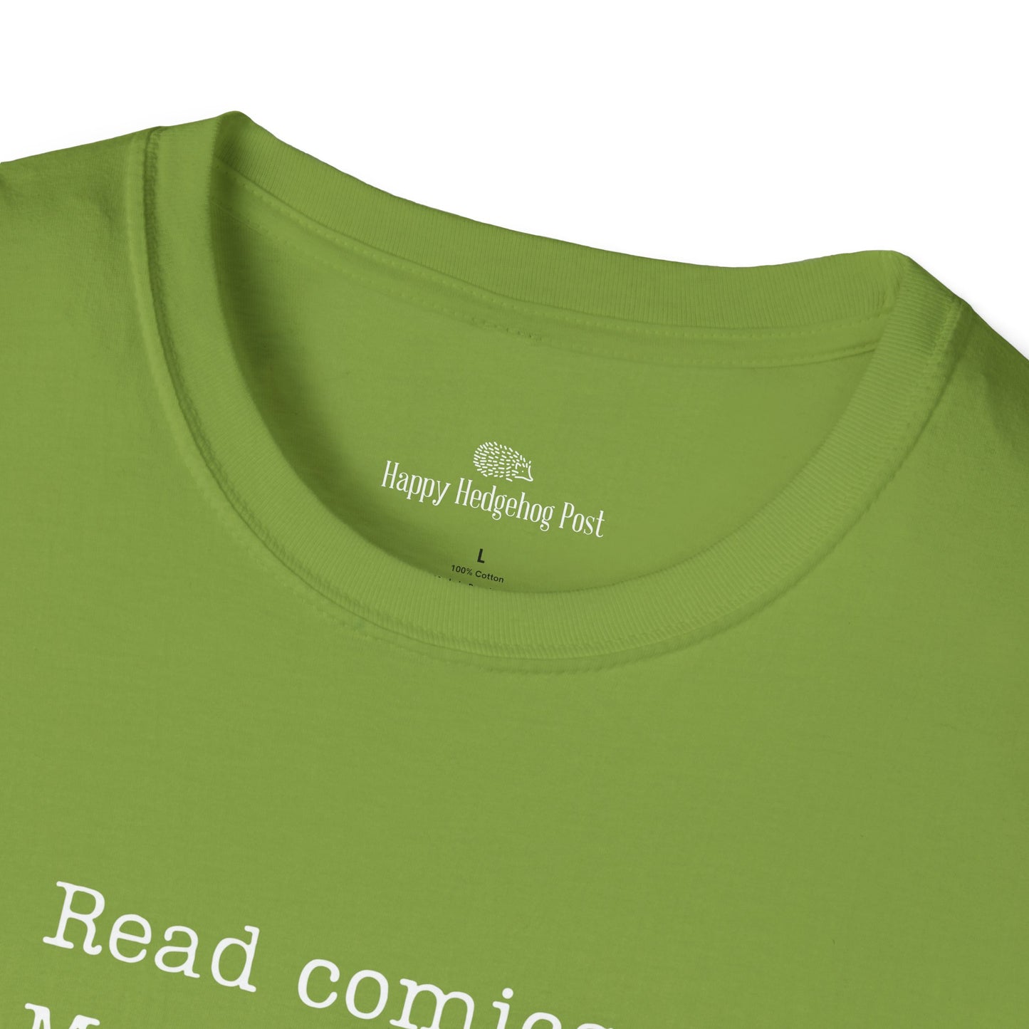 Read Comics, Fight Fascism Activist Tee Shirt
