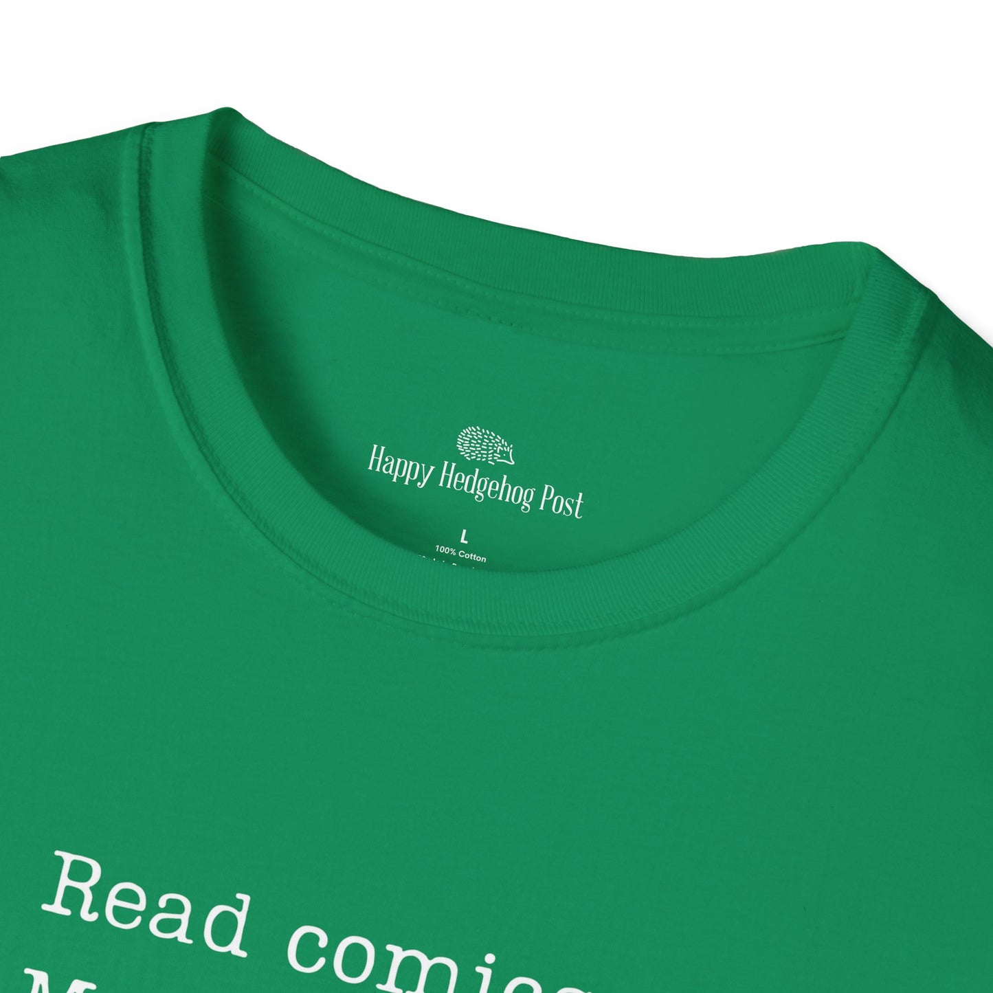 Read Comics, Fight Fascism Activist Tee Shirt