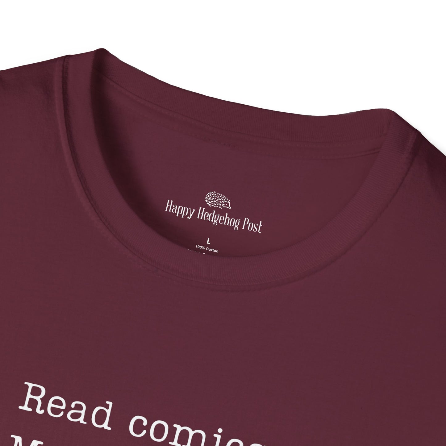 Read Comics, Fight Fascism Activist Tee Shirt