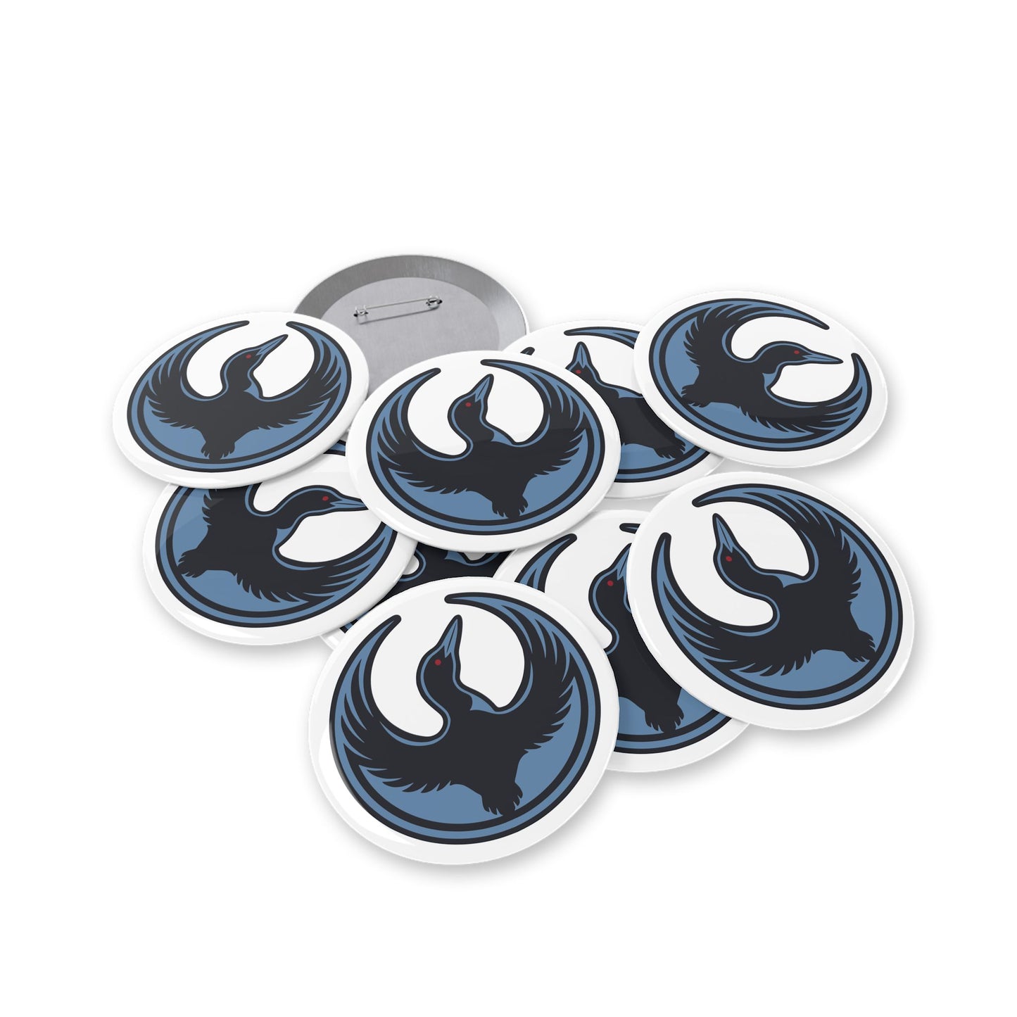 Minnesota Rebel Loon Enamel Pin | Resistance Symbol | Magnetic Backing | 100% Profits to ACLU MN & Second Harvest Heartland