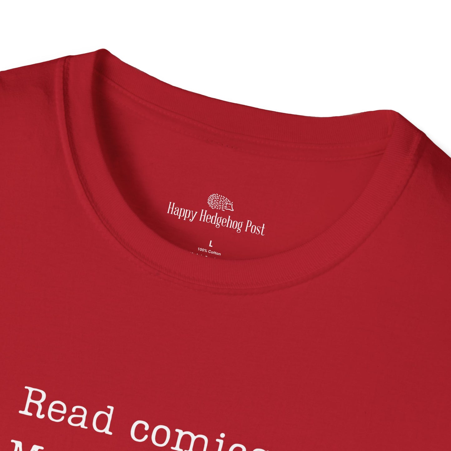 Read Comics, Fight Fascism Activist Tee Shirt