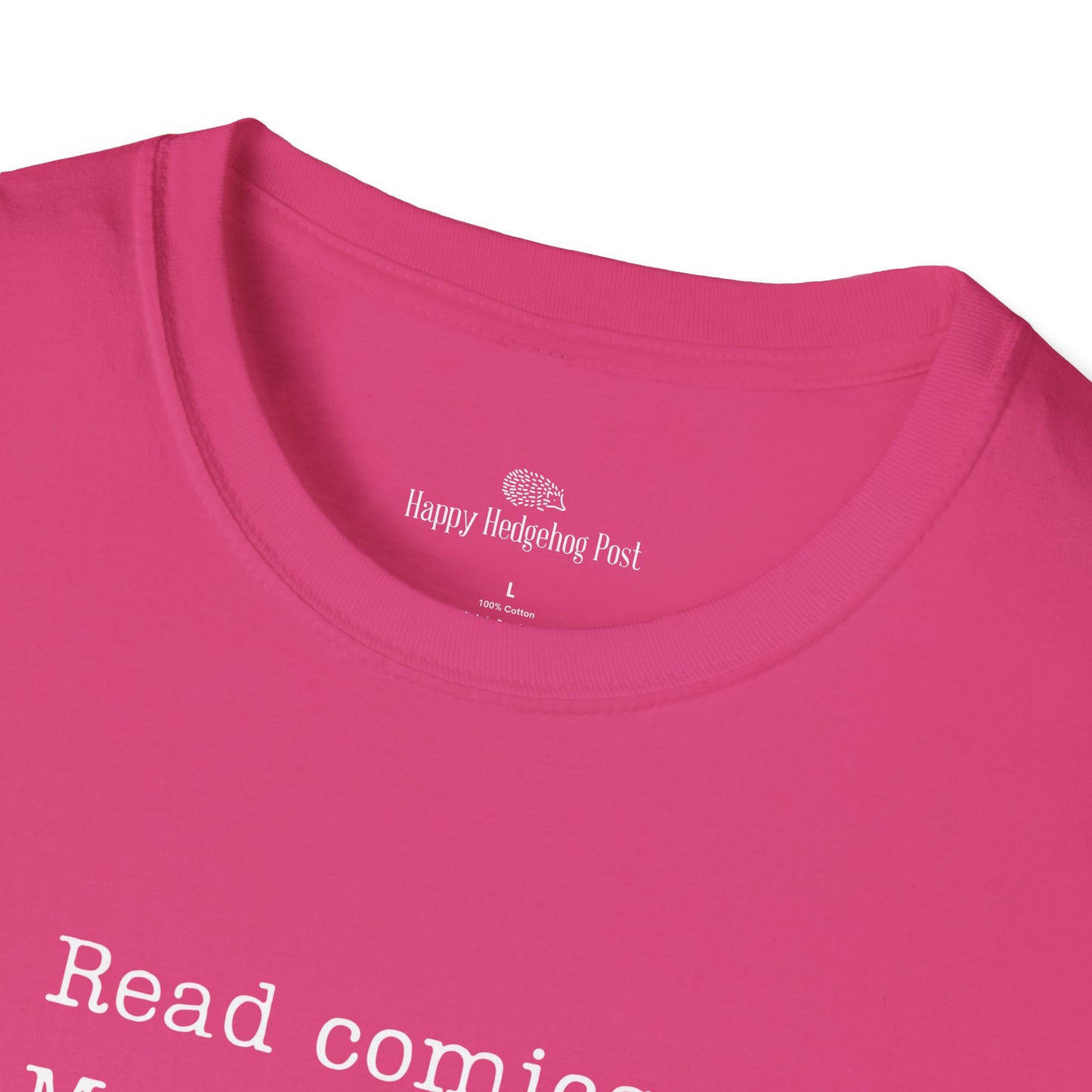 Read Comics, Fight Fascism Activist Tee Shirt