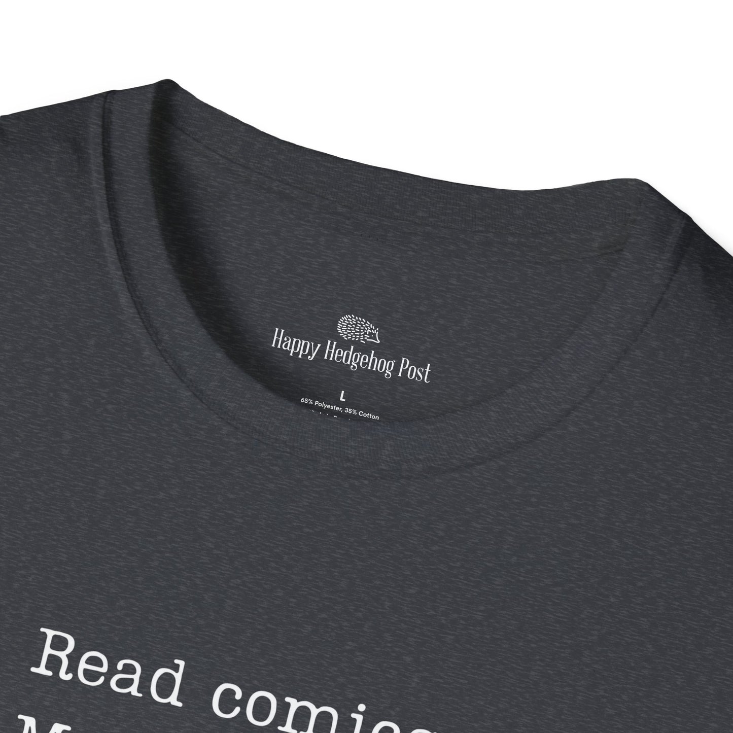 Read Comics, Fight Fascism Activist Tee Shirt