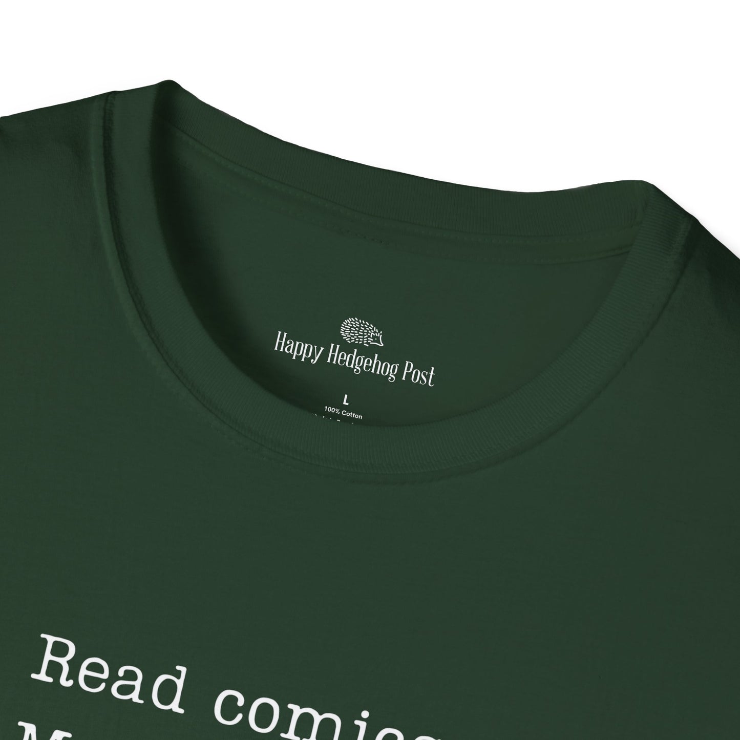 Read Comics, Fight Fascism Activist Tee Shirt
