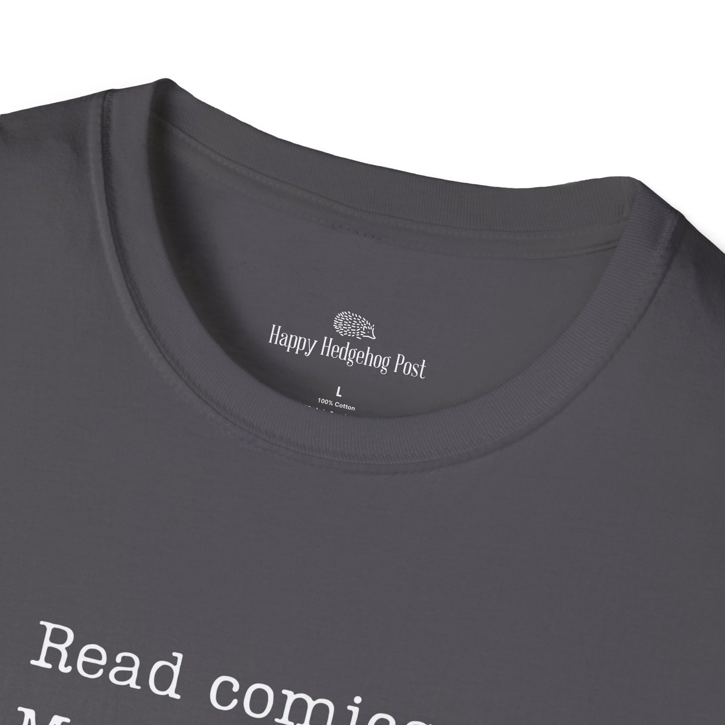 Read Comics, Fight Fascism Activist Tee Shirt