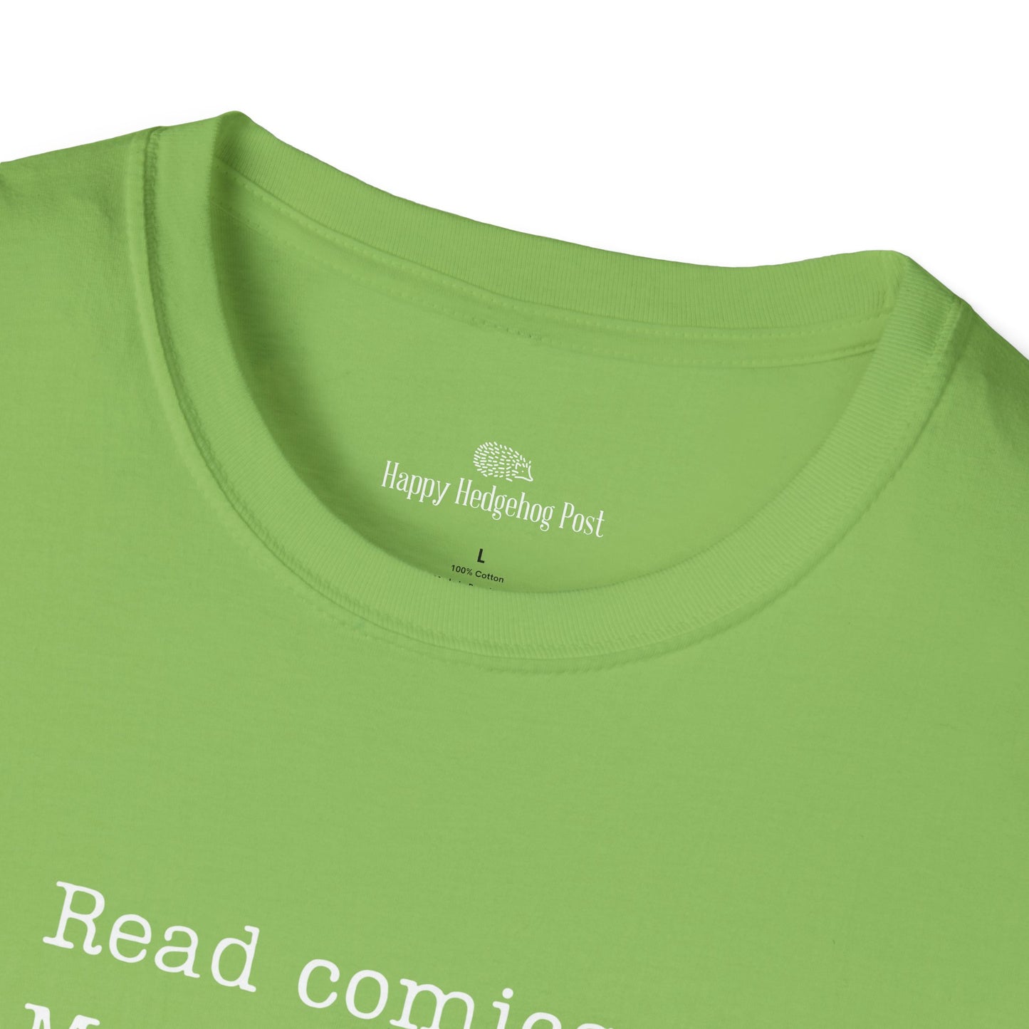 Read Comics, Fight Fascism Activist Tee Shirt
