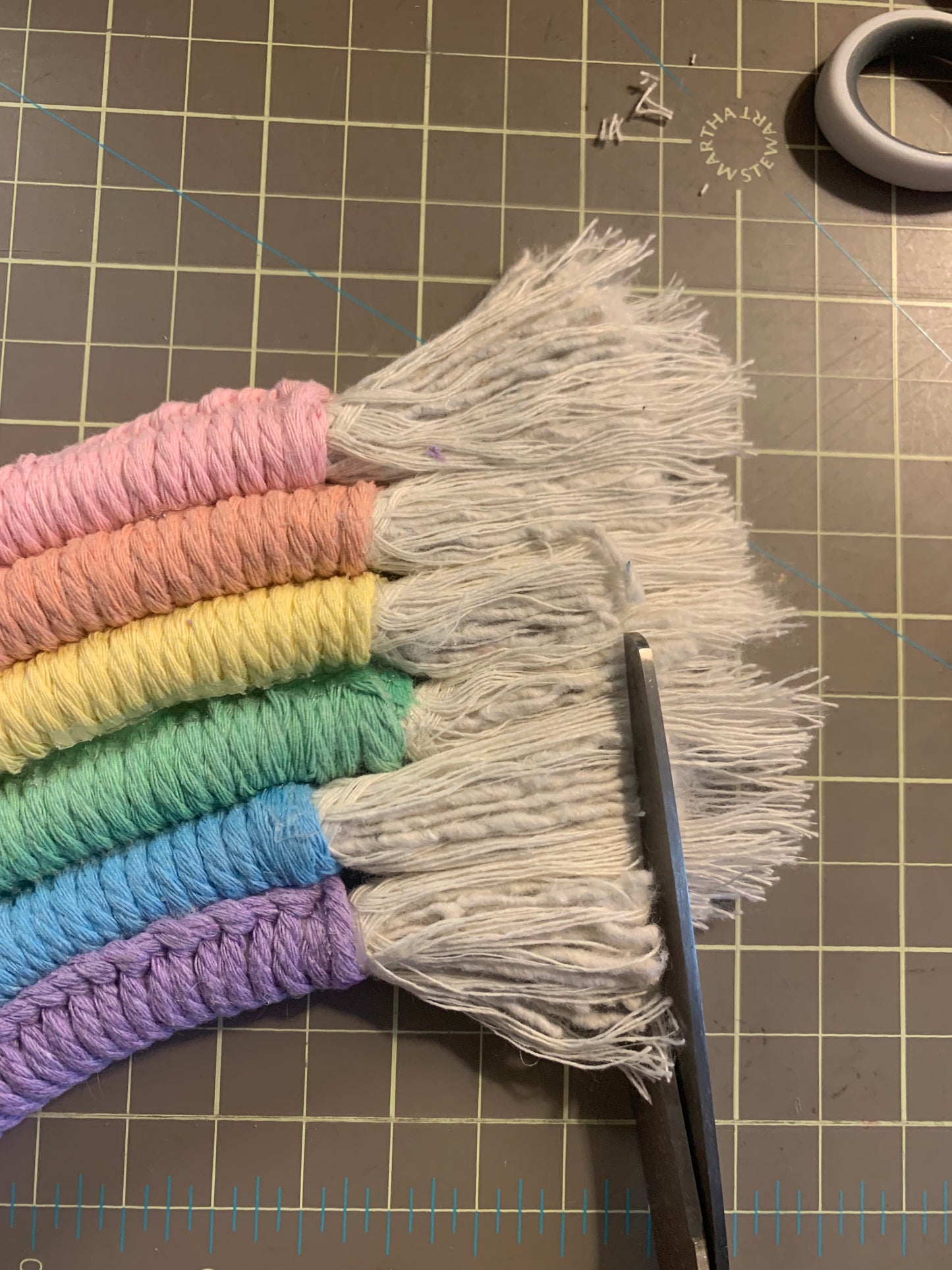 Pastel Macrame Rainbow Kit