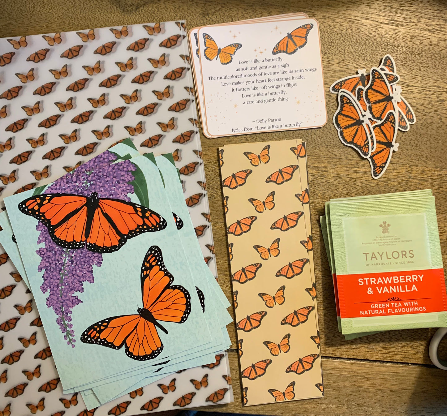 Past Illustrated Post: Monarch Butterflies