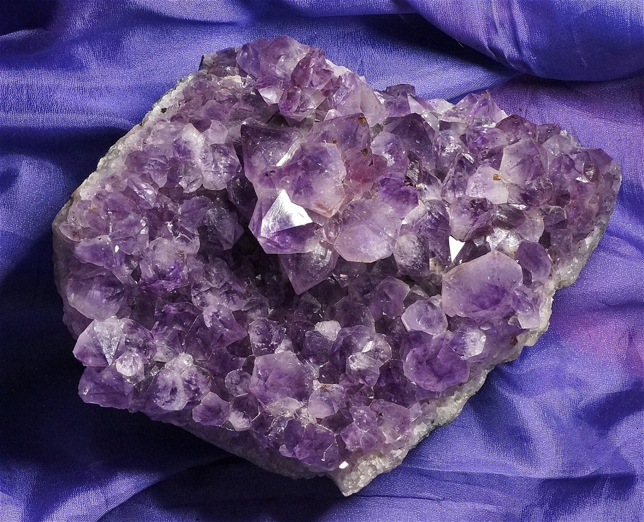 Amethyst cluster