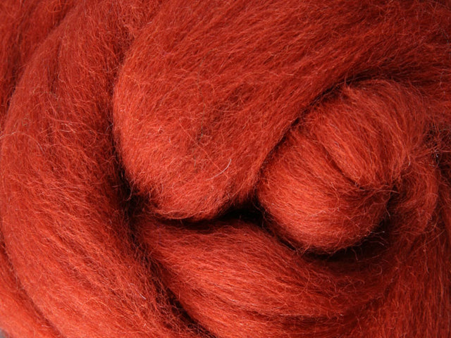 Nutmeg NZ Corriedale Wool Roving