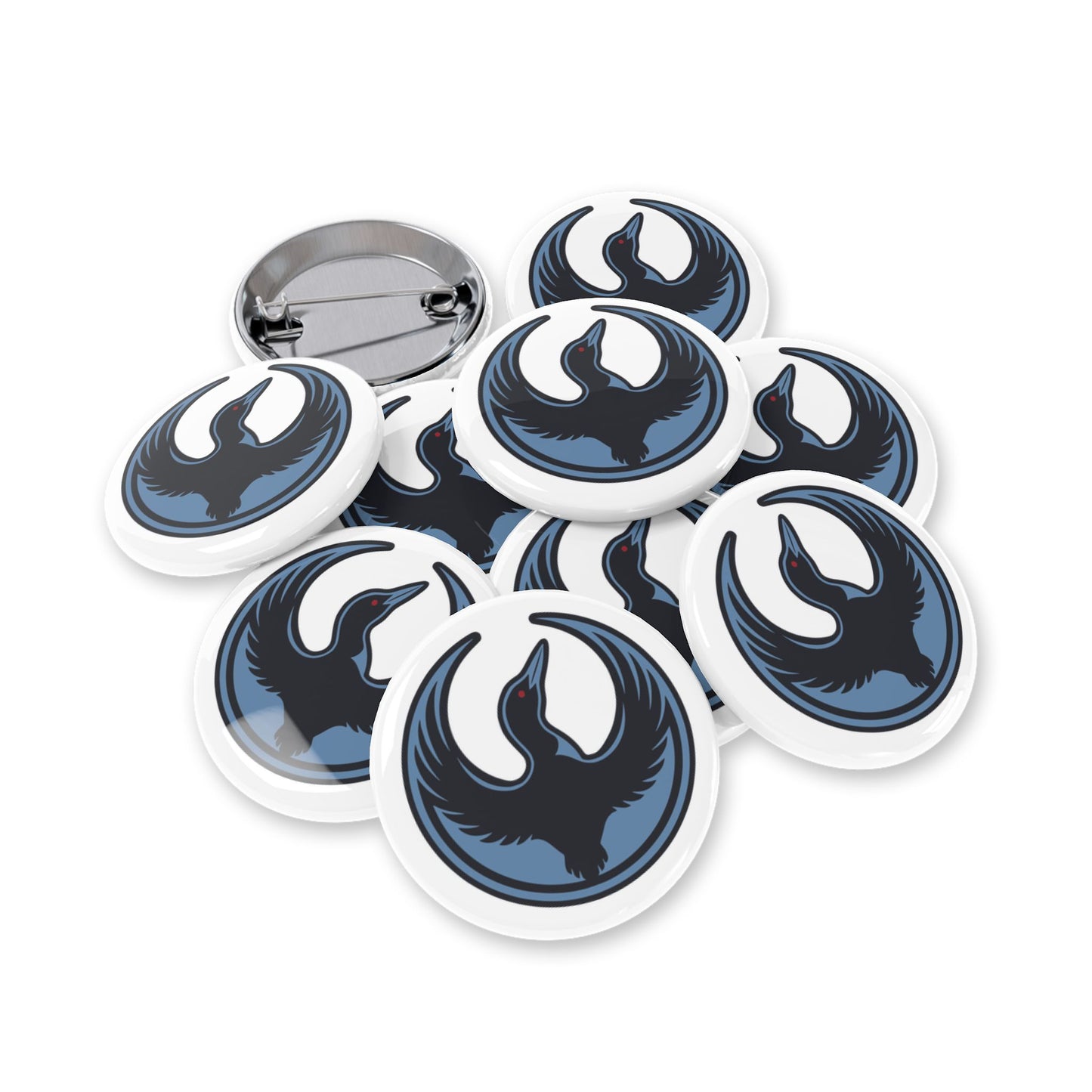 Minnesota Rebel Loon Enamel Pin | Resistance Symbol | Magnetic Backing | 100% Profits to ACLU MN & Second Harvest Heartland