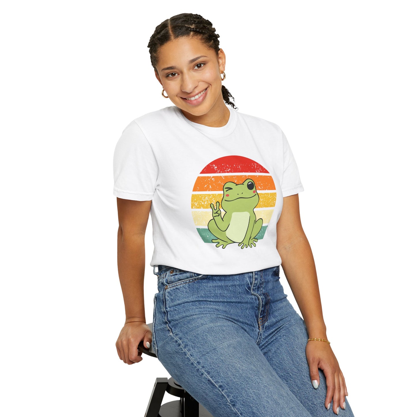 Resistance Frog Peace Sign T-Shirt | Anti-ICE Protest Tee | Portland Inspired | Portion of Proceeds to ACLU