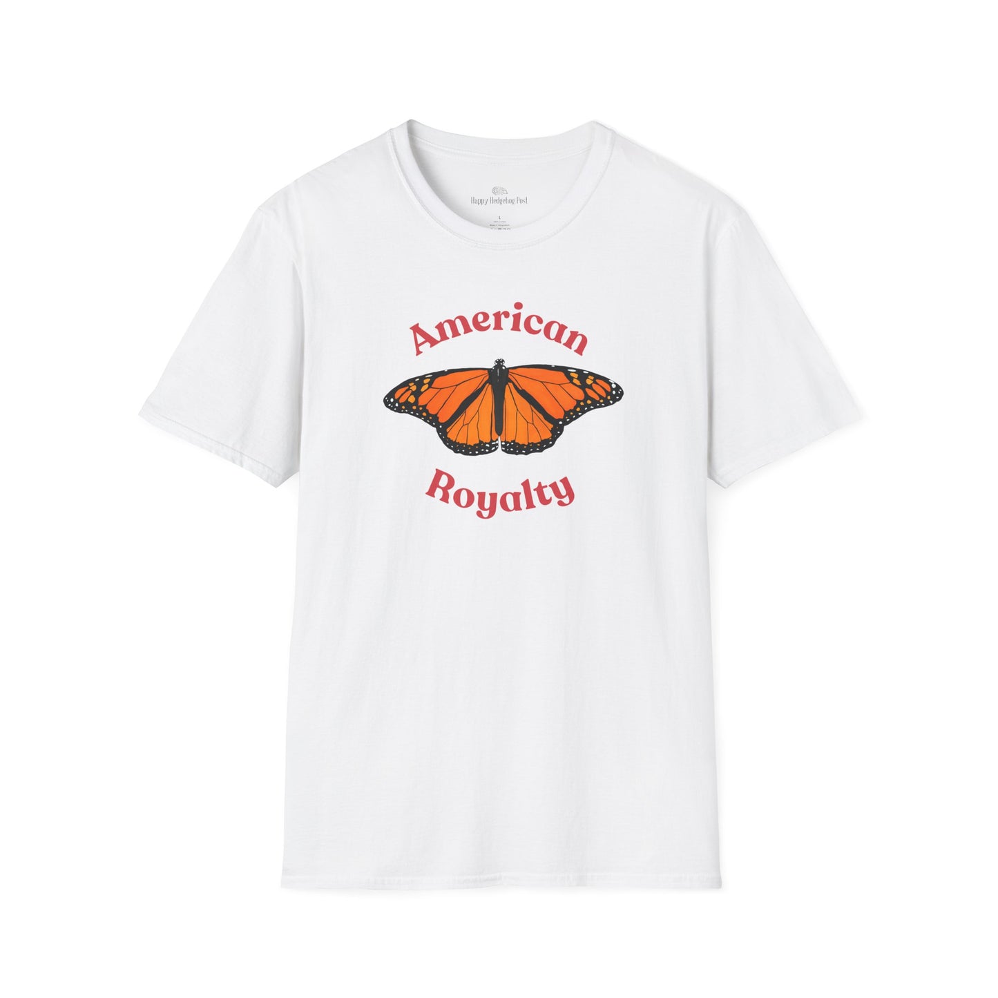 American Royalty Monarch Butterfly T-Shirt | No Kings Protest Tee | ACLU Donation