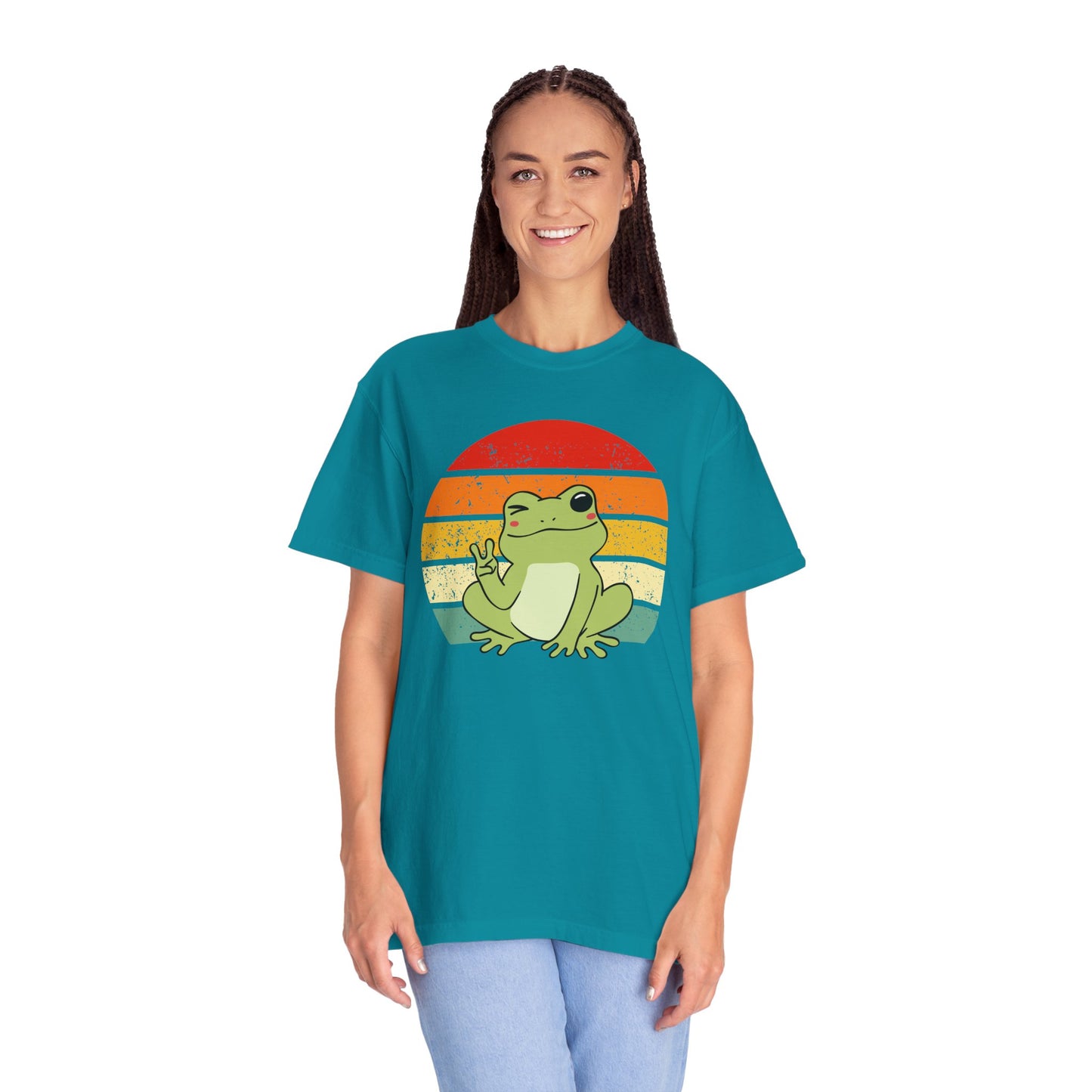 Resistance Frog Peace Sign T-Shirt | Anti-ICE Protest Tee | Portland Inspired | Portion of Proceeds to ACLU
