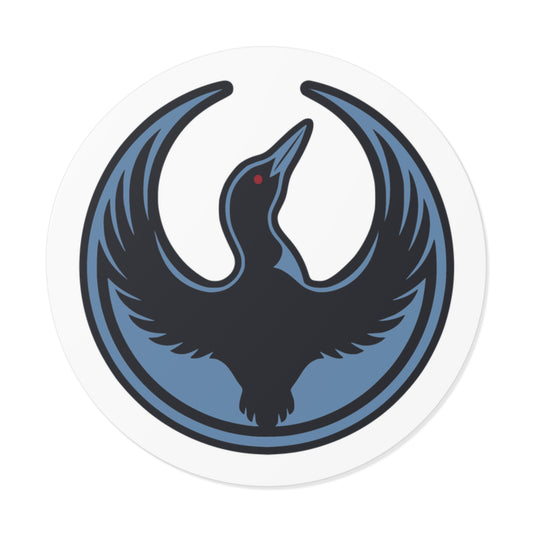 Minnesota Rebel Loon Vinyl Sticker | Resistance Symbol | 100% Profits to ACLU MN & Second Harvest Heartland