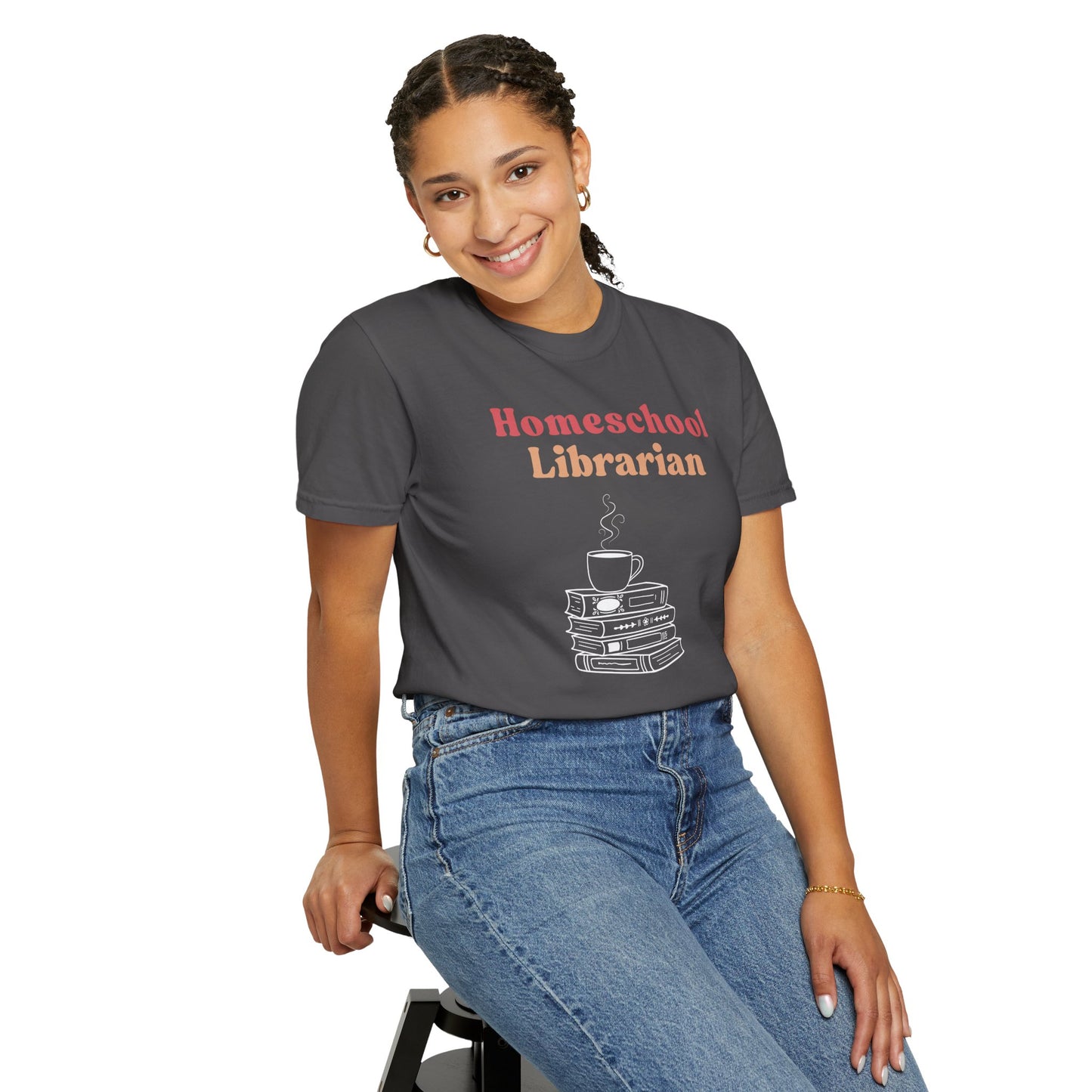 Homeschool Librarian Unisex Premium Tee