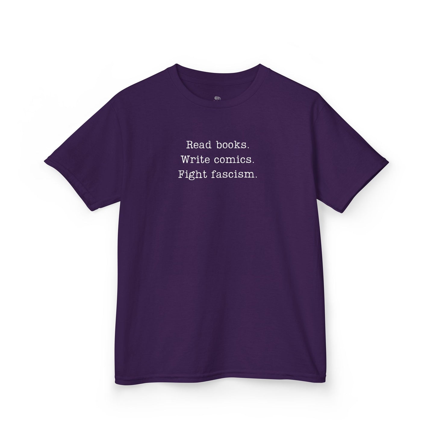 Youth Read Books Write Comics Fight Fascism T-Shirt | Activist Tee | ACLU Donation