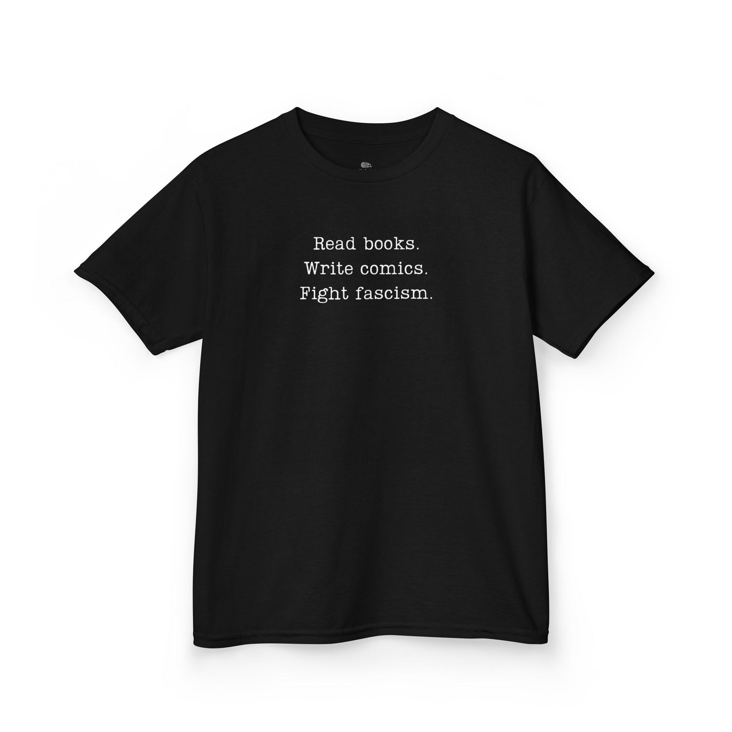 Youth Read Books Write Comics Fight Fascism T-Shirt | Activist Tee | ACLU Donation