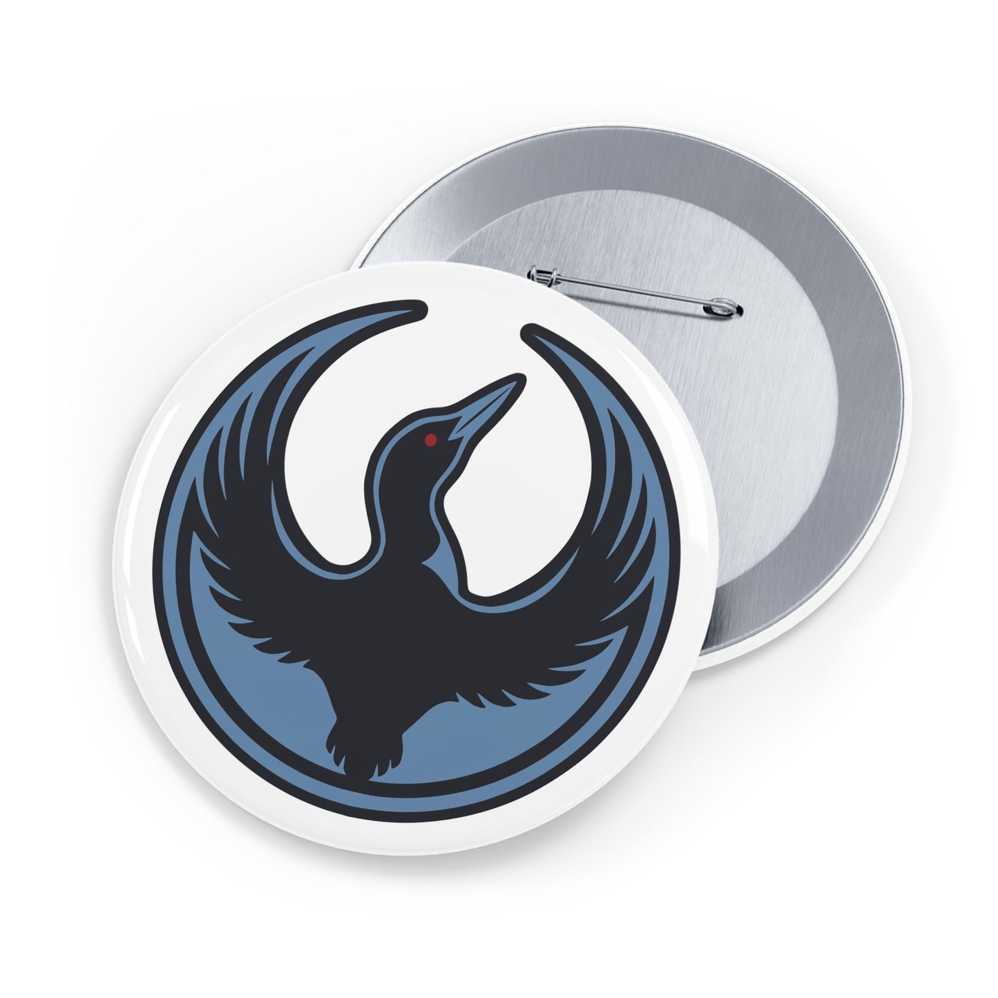 Minnesota Rebel Loon Enamel Pin | Resistance Symbol | Magnetic Backing | 100% Profits to ACLU MN & Second Harvest Heartland