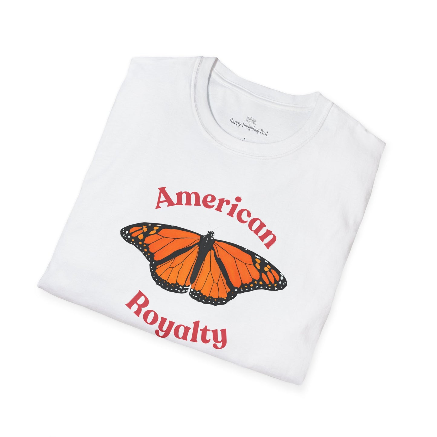 American Royalty Monarch Butterfly T-Shirt | No Kings Protest Tee | ACLU Donation
