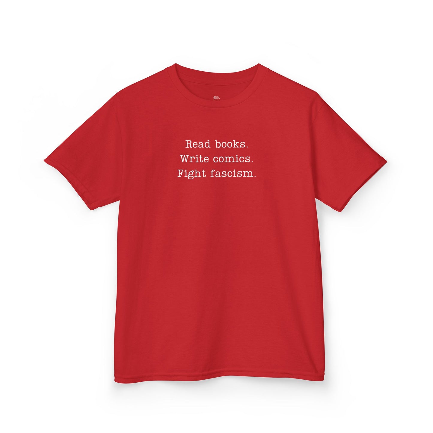 Youth Read Books Write Comics Fight Fascism T-Shirt | Activist Tee | ACLU Donation