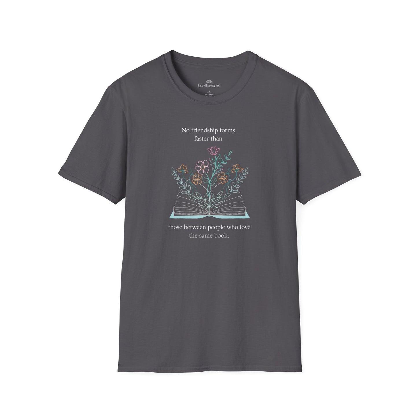 Bonded by Books Tee | Literary Friendship Tee | Gift for Readers