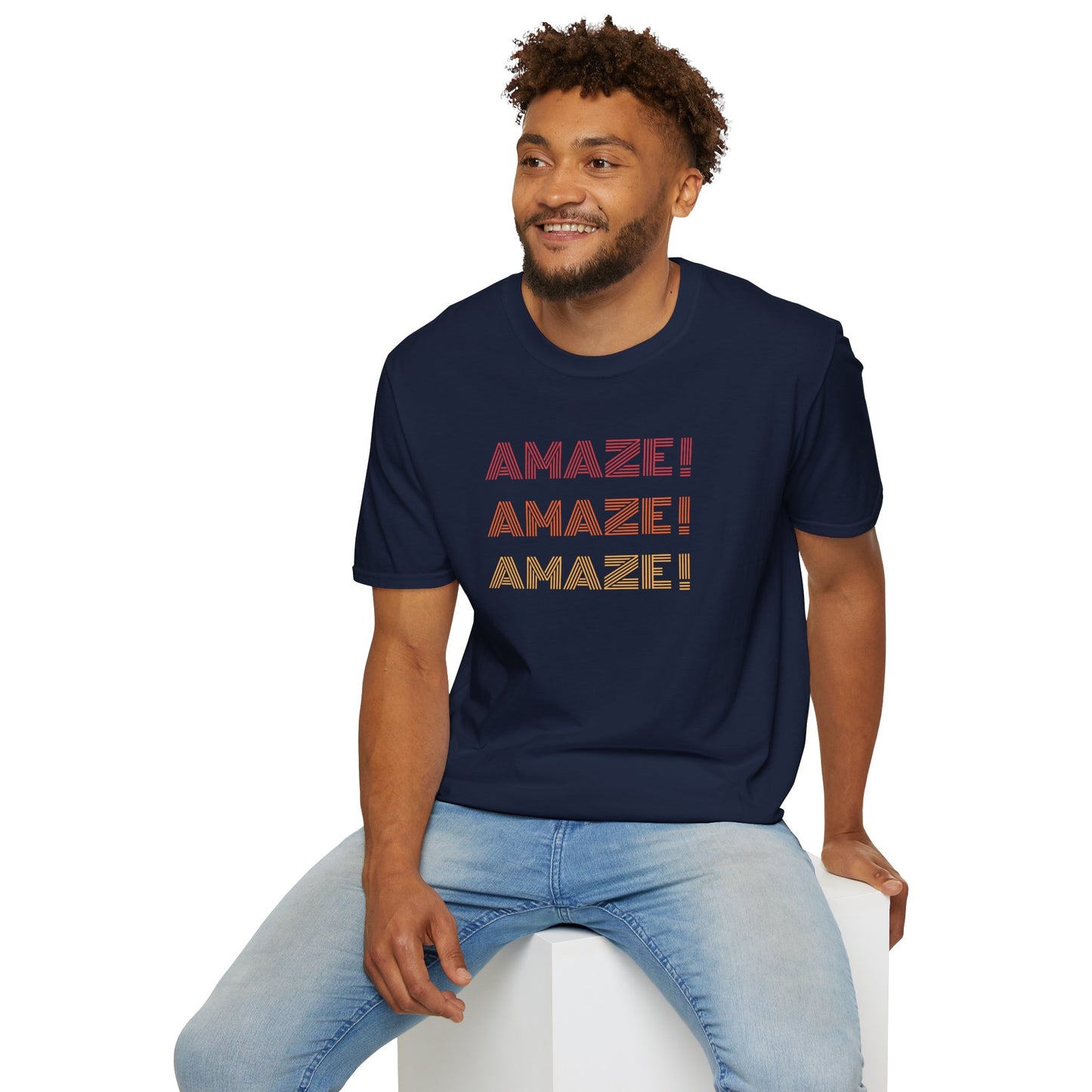 AMAZE! AMAZE! AMAZE! T-Shirt  | Sci-Fi Reader Tee | Literary Quote
