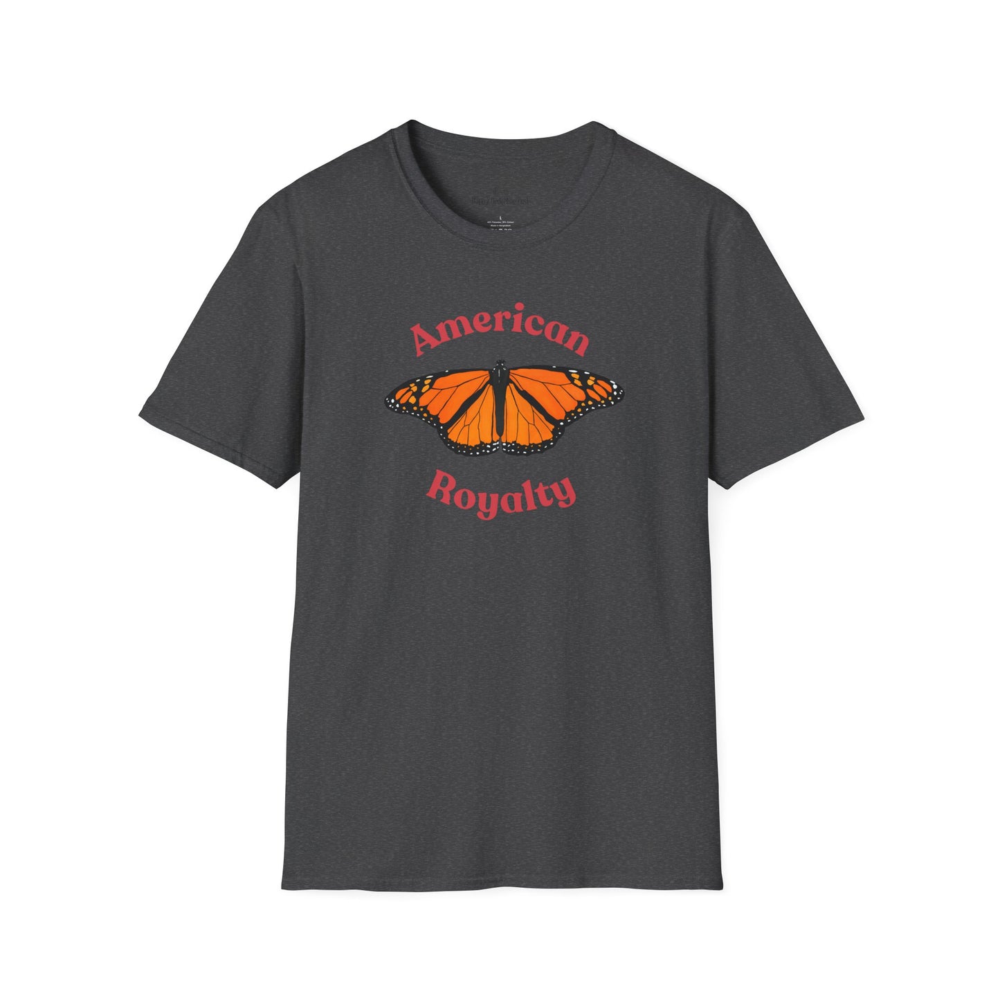 American Royalty Monarch Butterfly T-Shirt | No Kings Protest Tee | ACLU Donation