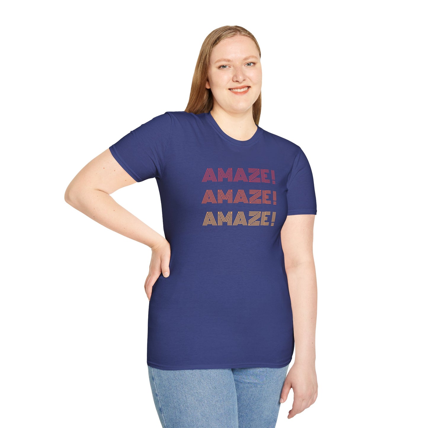 AMAZE! AMAZE! AMAZE! T-Shirt  | Sci-Fi Reader Tee | Literary Quote
