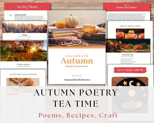 Autumn Poetry Tea Time PDF | Morning Basket