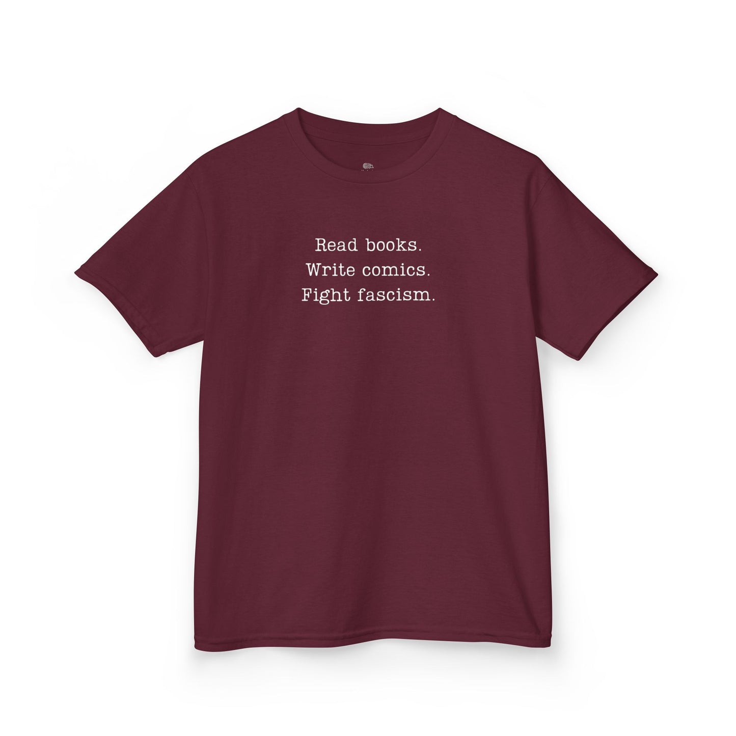 Youth Read Books Write Comics Fight Fascism T-Shirt | Activist Tee | ACLU Donation