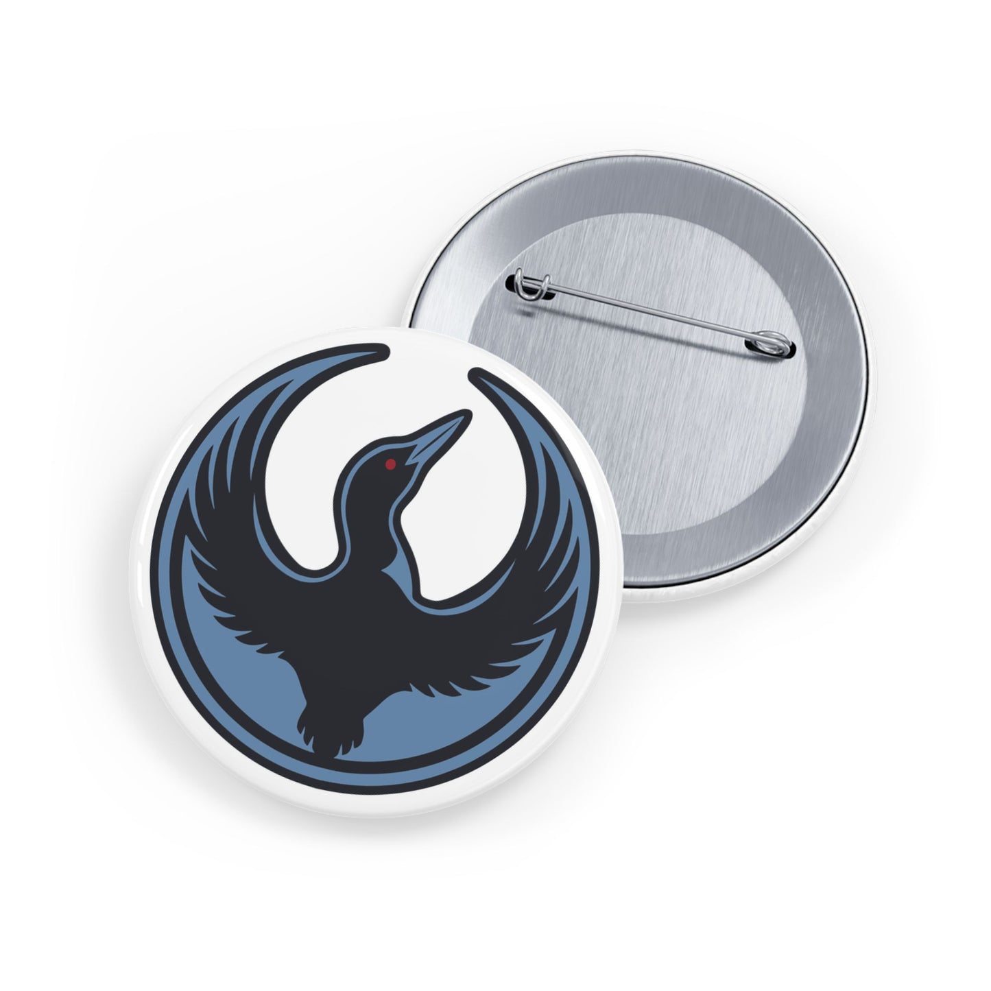Minnesota Rebel Loon Enamel Pin | Resistance Symbol | Magnetic Backing | 100% Profits to ACLU MN & Second Harvest Heartland