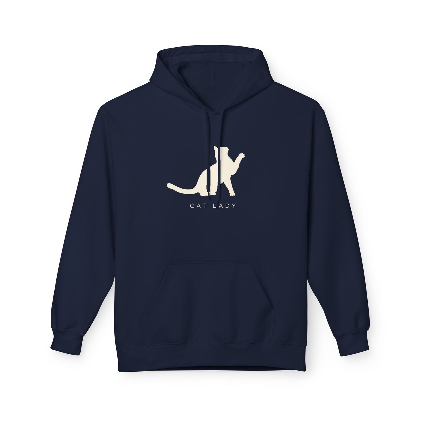 Cat Lady Fleece Hoodie