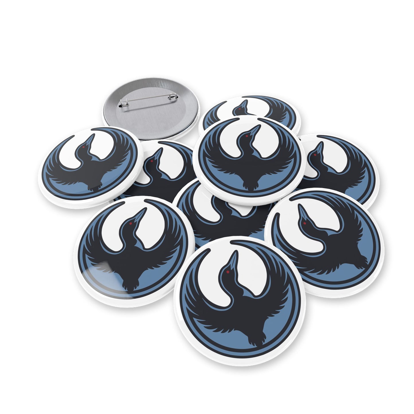 Minnesota Rebel Loon Enamel Pin | Resistance Symbol | Magnetic Backing | 100% Profits to ACLU MN & Second Harvest Heartland