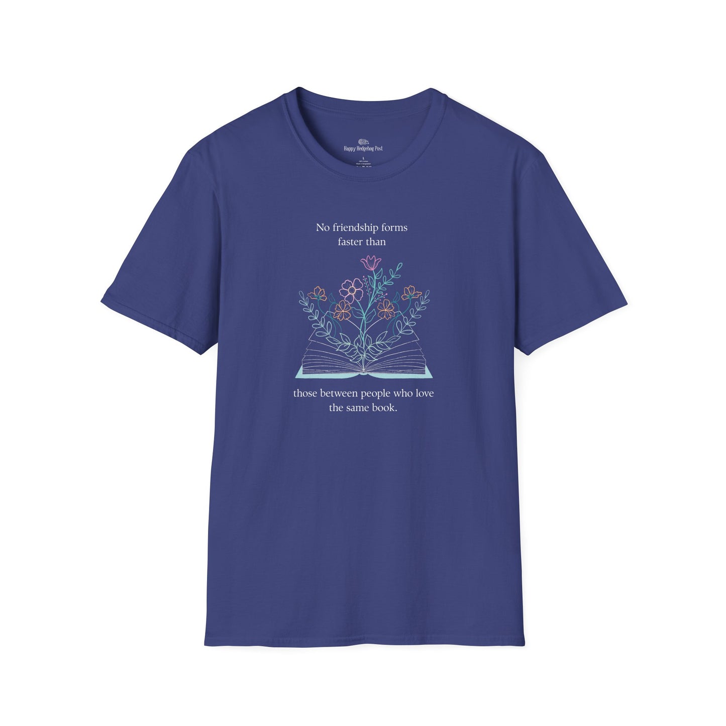 Bonded by Books Tee | Literary Friendship Tee | Gift for Readers