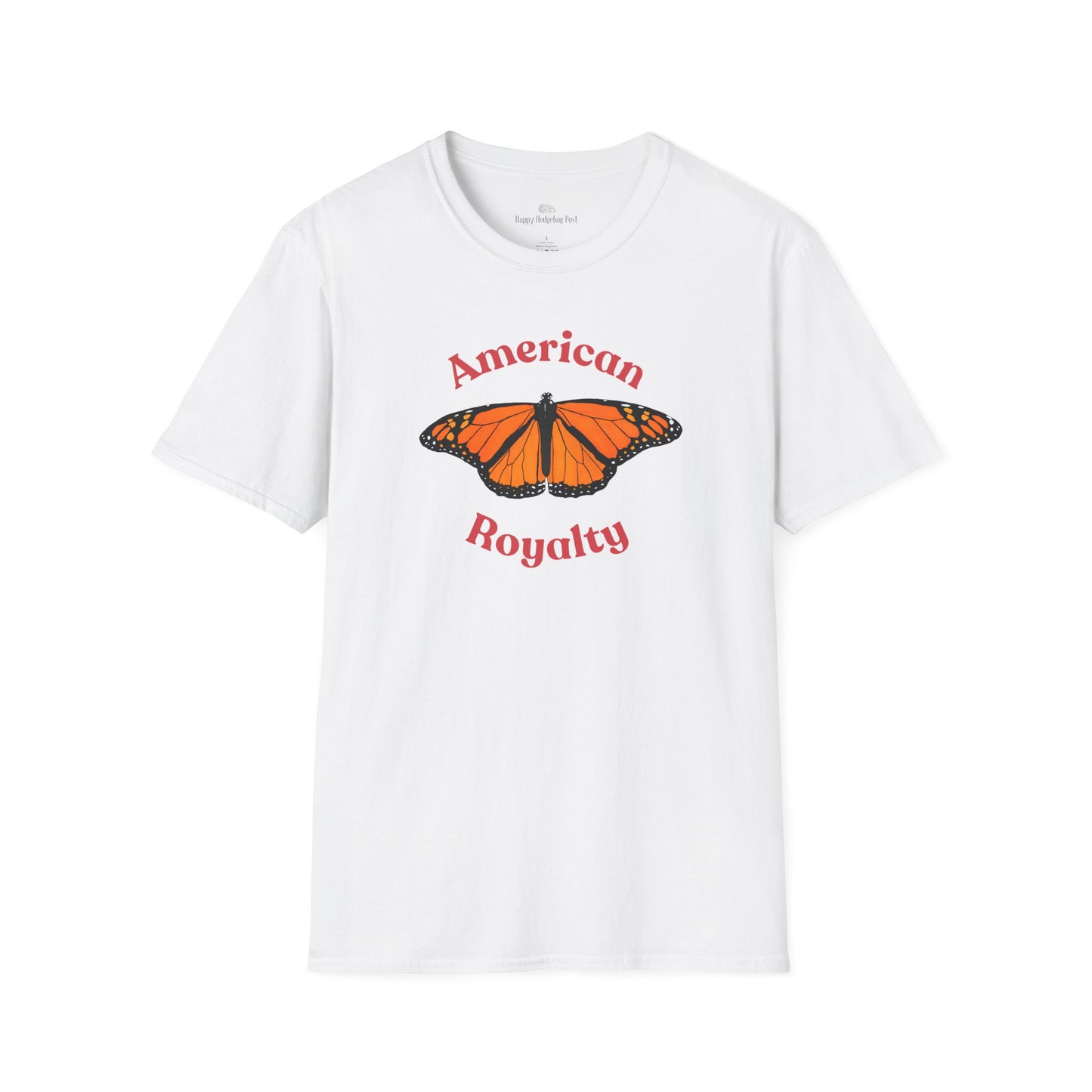 American Royalty Monarch Butterfly T-Shirt | No Kings Protest Tee | ACLU Donation