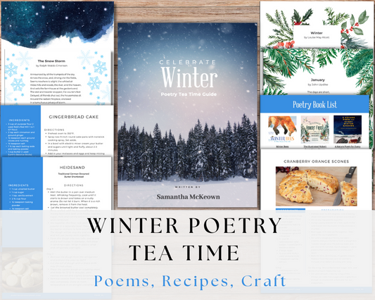 Winter Poetry Tea Time PDF | Morning Basket