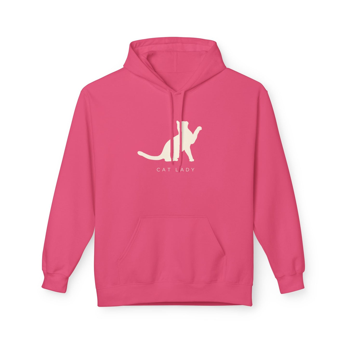 Cat Lady Fleece Hoodie