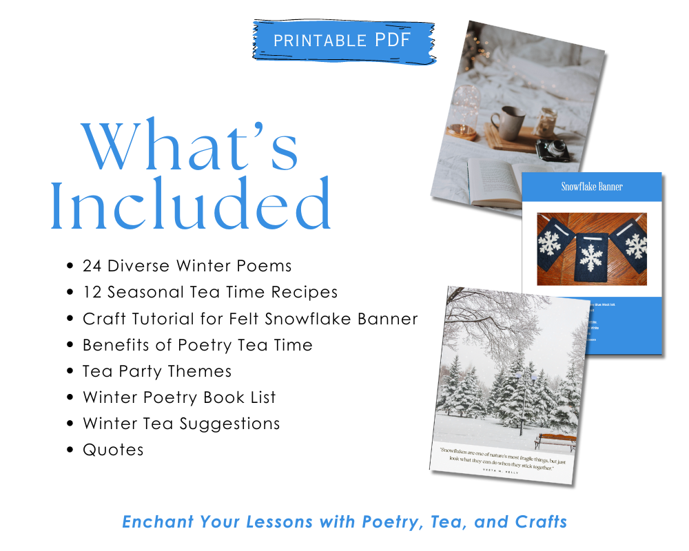 Winter Poetry Tea Time PDF | Morning Basket