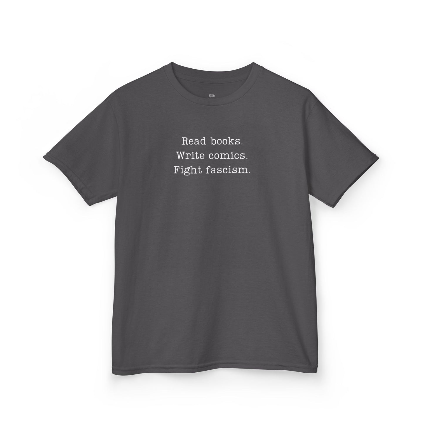 Youth Read Books Write Comics Fight Fascism T-Shirt | Activist Tee | ACLU Donation