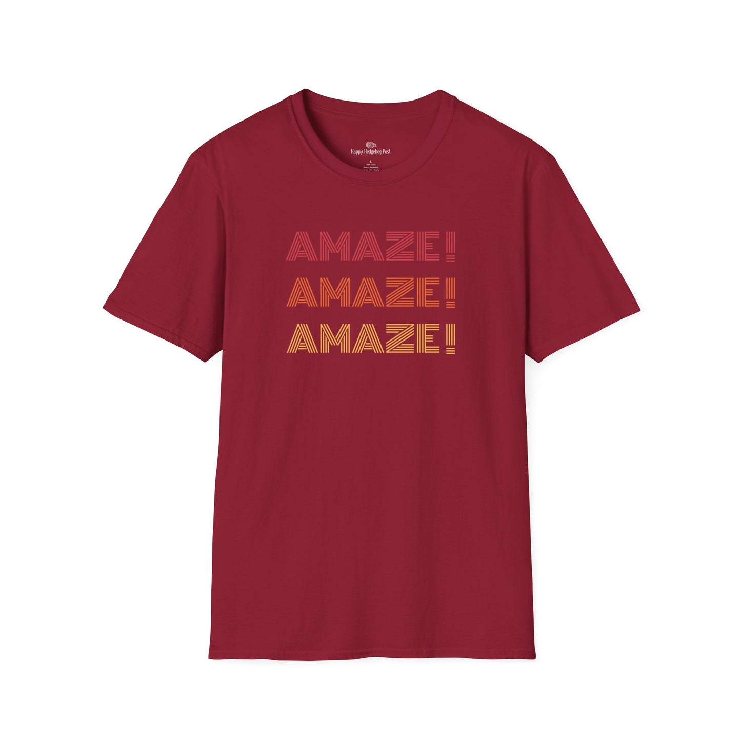 AMAZE! AMAZE! AMAZE! T-Shirt  | Sci-Fi Reader Tee | Literary Quote