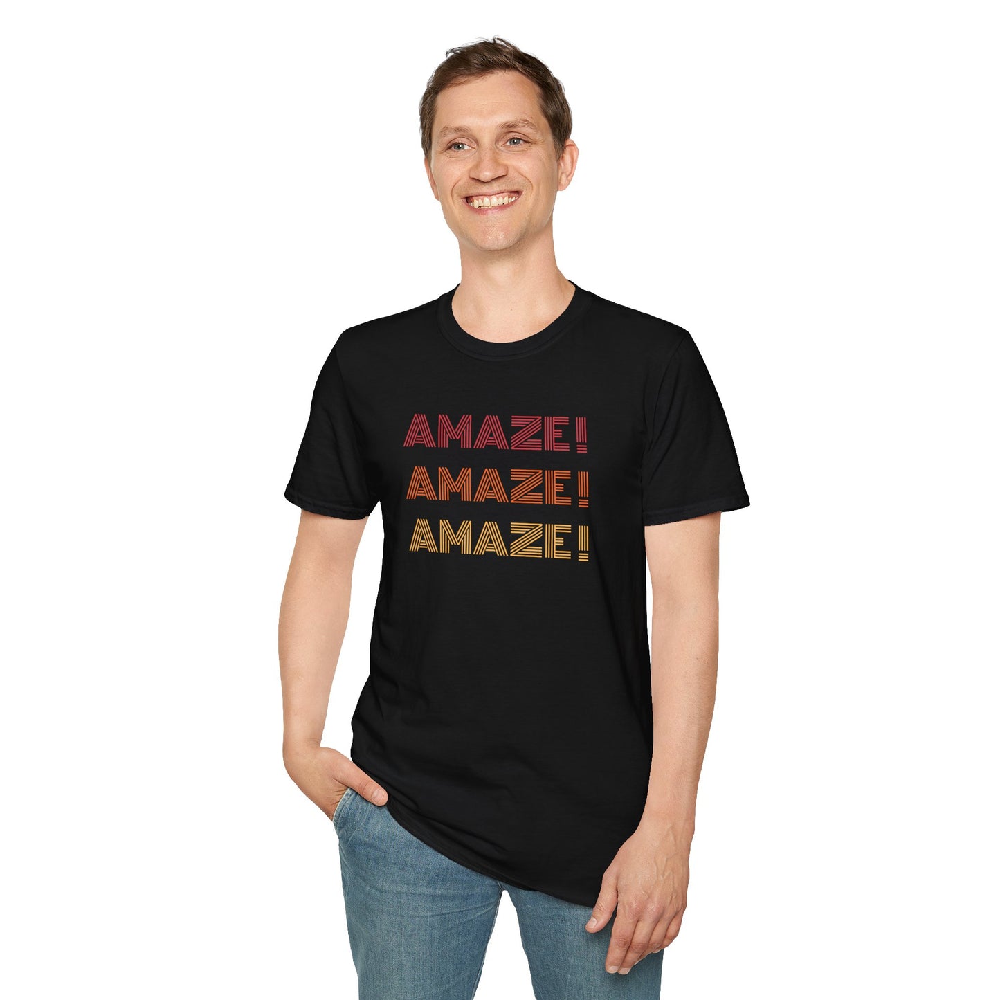 AMAZE! AMAZE! AMAZE! T-Shirt  | Sci-Fi Reader Tee | Literary Quote