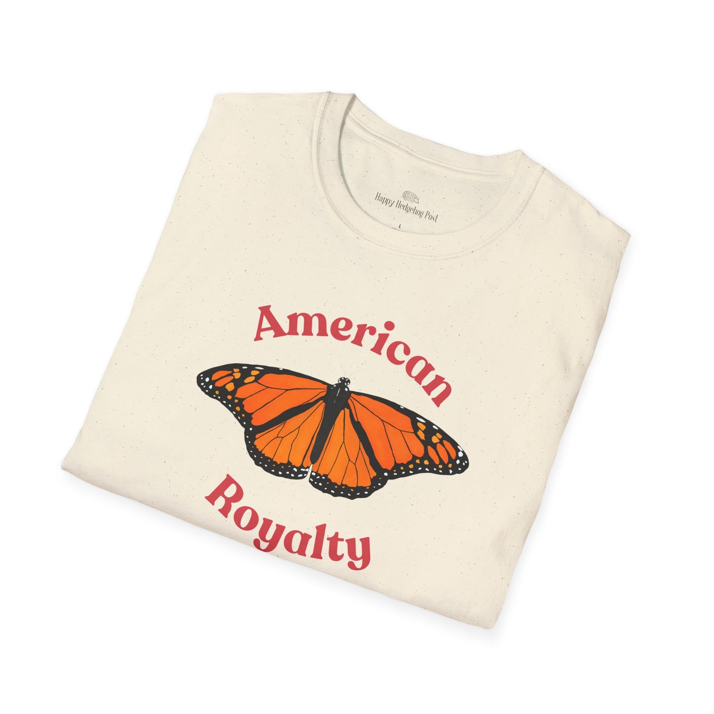 American Royalty Monarch Butterfly T-Shirt | No Kings Protest Tee | ACLU Donation