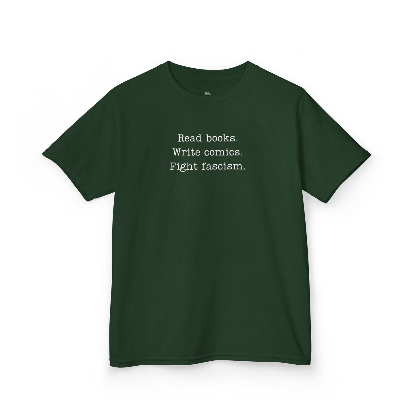 Youth Read Books Write Comics Fight Fascism T-Shirt | Activist Tee | ACLU Donation