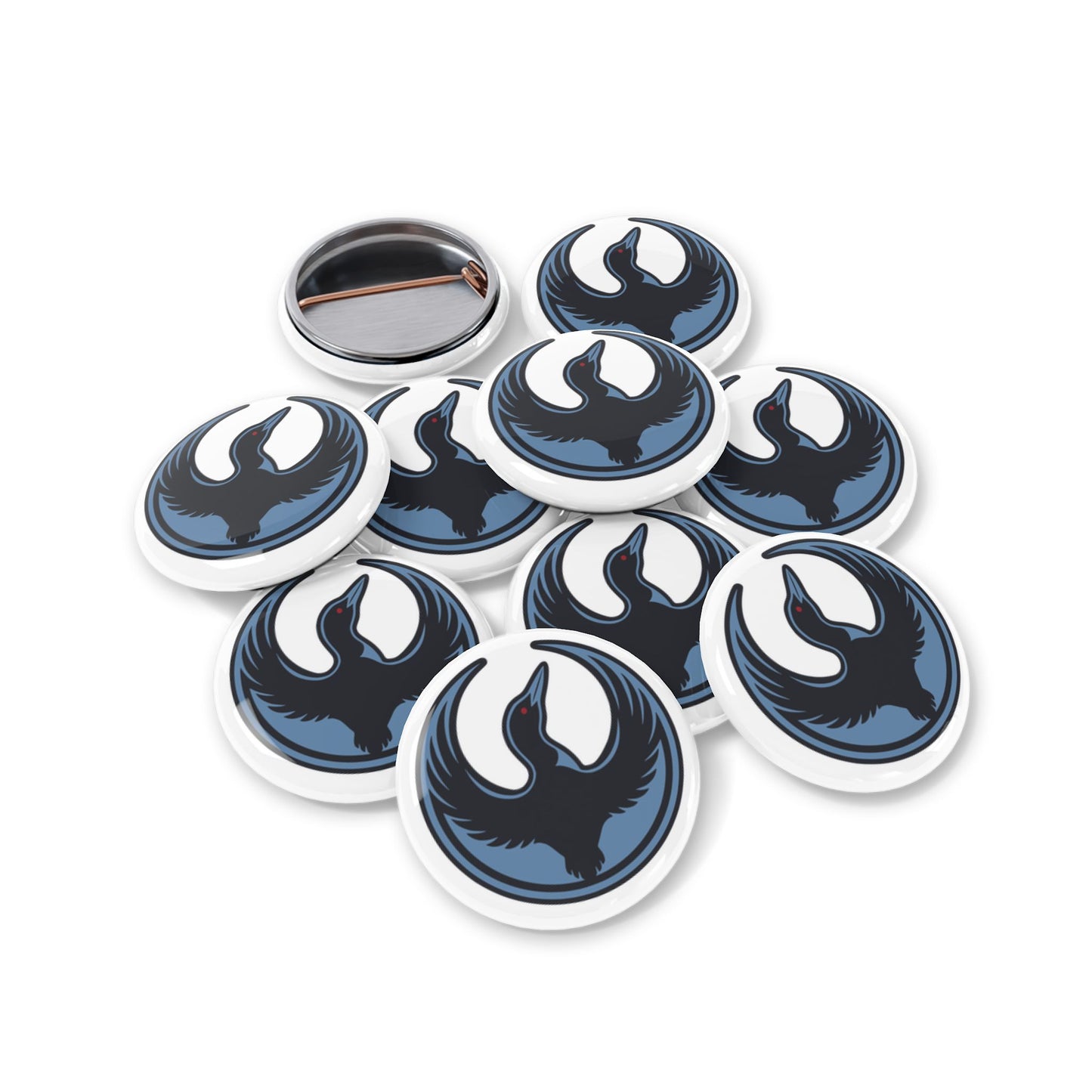 Minnesota Rebel Loon Enamel Pin | Resistance Symbol | Magnetic Backing | 100% Profits to ACLU MN & Second Harvest Heartland