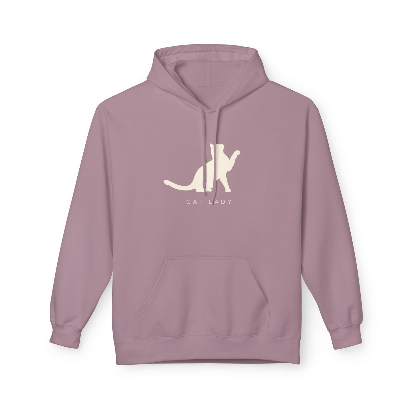 Cat Lady Fleece Hoodie
