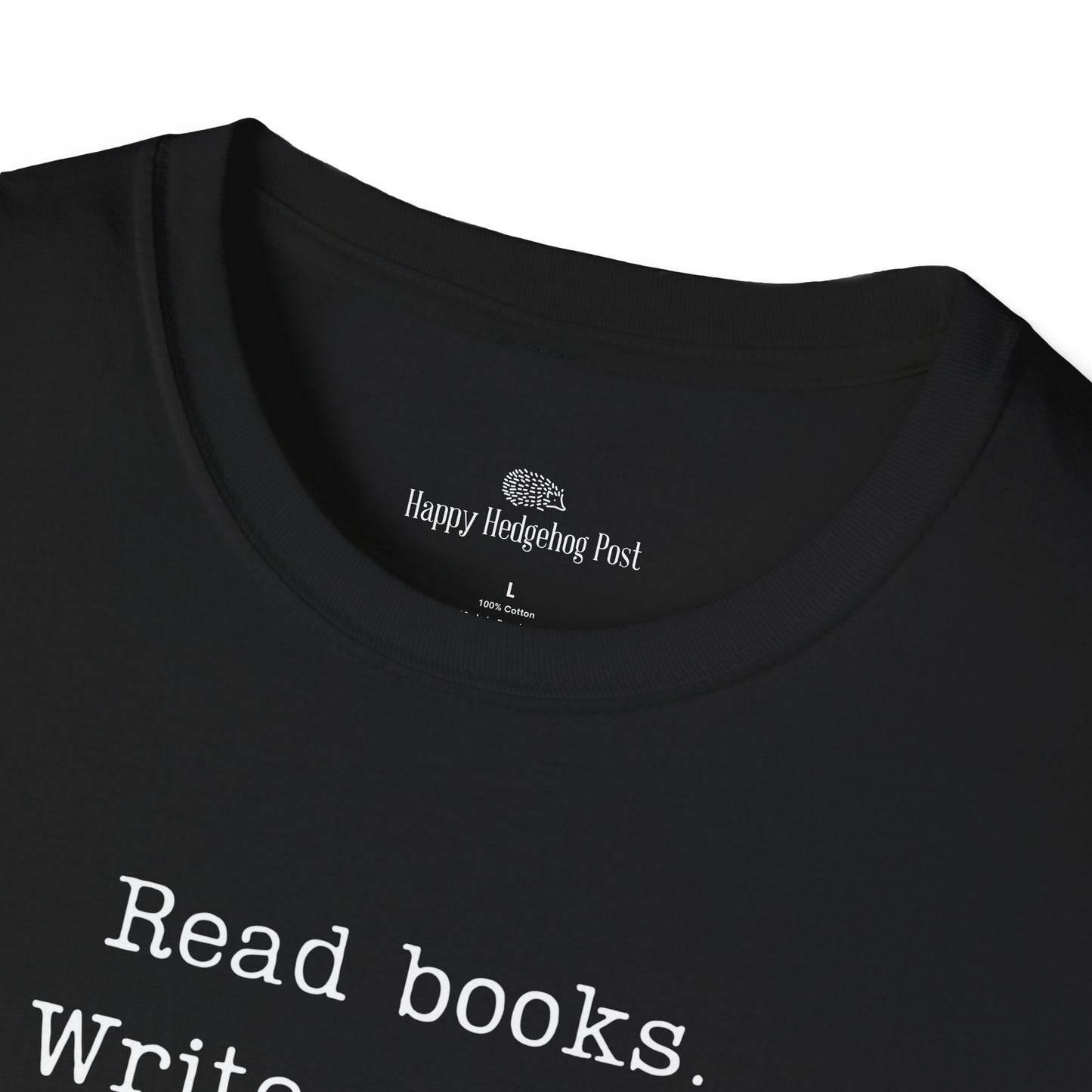 Read Books Write Comics Fight Fascism T-Shirt | Anti-Fascist Activist Tee | Literary Resistance | ACLU Donation