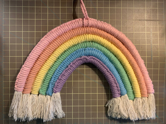 Pastel Macrame Rainbow Kit