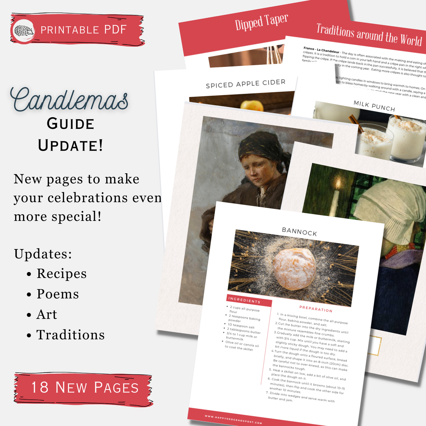 Update of Candlemas Celebration Guide PDF