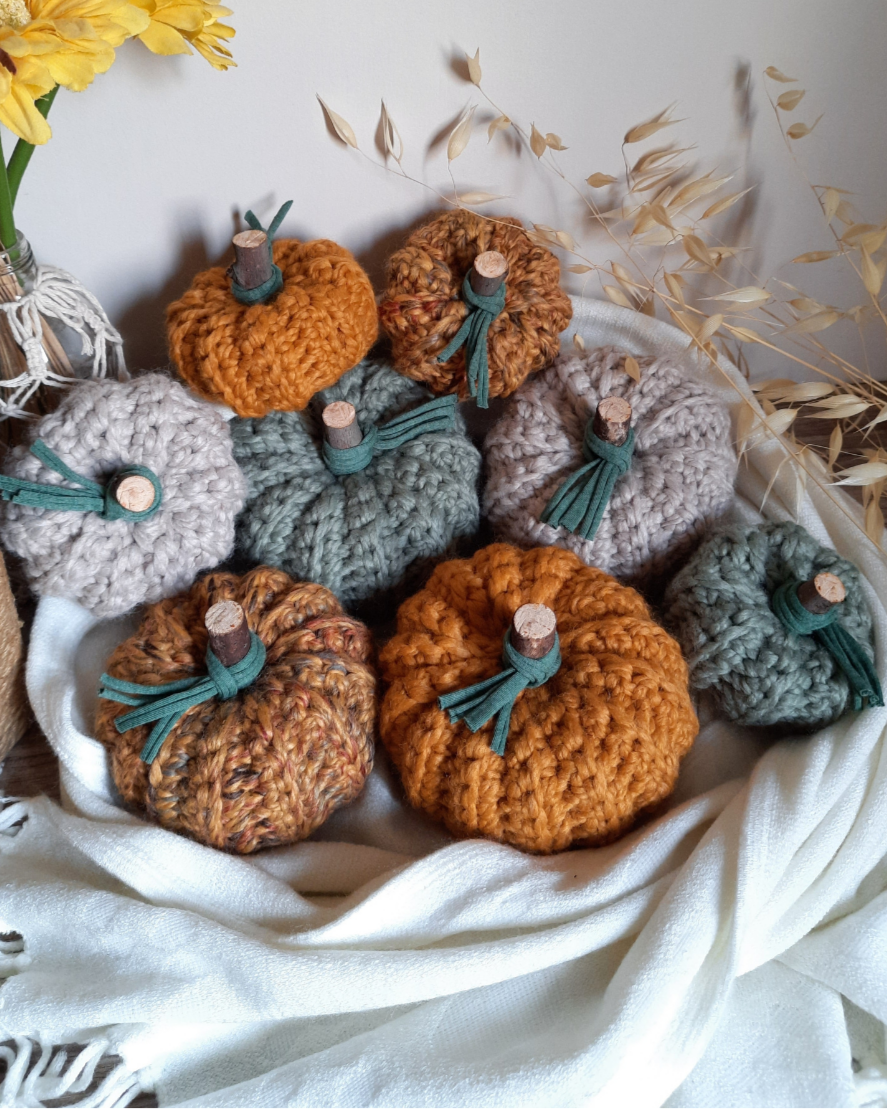 Perfect Palm-Sized Pumpkins for Cozy Fall Crafting
